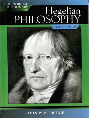cover image of Historical Dictionary of Hegelian Philosophy